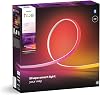 Philips Hue OmniGlow 5 m mikro LED ışık şeridi, 4500 lm, canlı renkler ve ambiyans, esnek iç aydınlatma, eşit ışık, kesilebilir, uygulama ve ses kontrolü