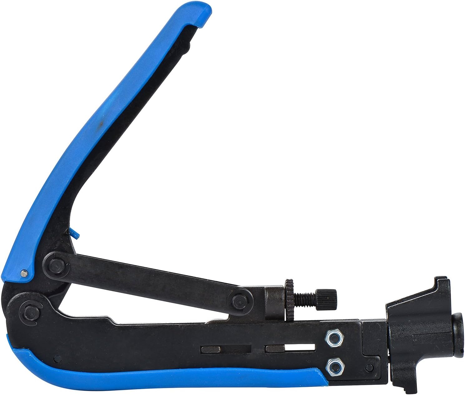 Glarks Kit Di Cripatrici RG6 RG59, Struento A Copressione Coassiale, Doppia Laa, Spellacavi - Foto 7