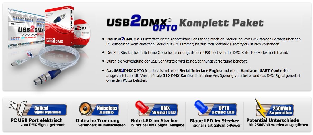 USB2DMX OPTO