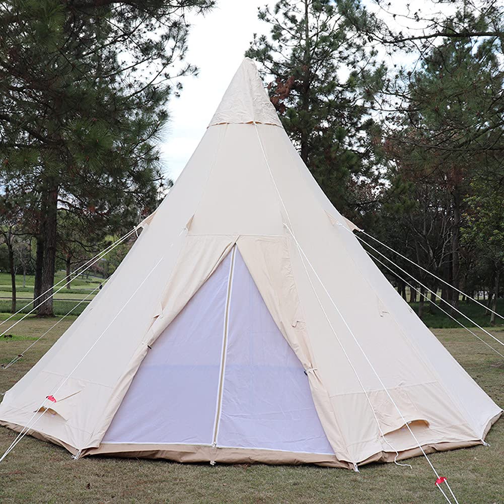 D&R コットン テント Amazon | コットンテント ワンポールテント 3 x 3 x 2.5m ポリ