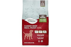 Natures Logic Canine Beef Meal Feast: A Wholesome Meal for Your Pup's Well-being