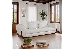 Comfortable and Stylish: White Couches for Your Living Room