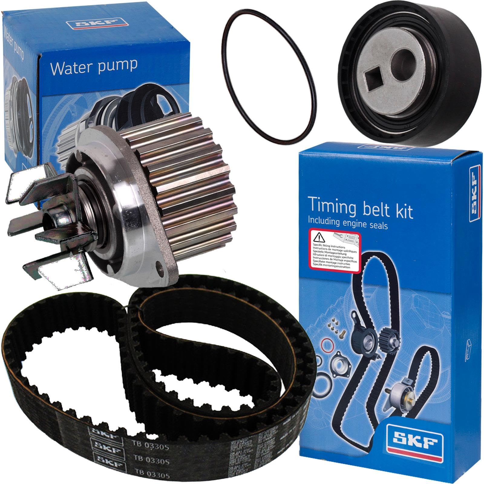 SKF VKMC 03100 Kit Tendicinghia con Pompa Acqua
