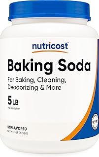 Sponsored Ad - Nutricost Baking Soda (5 LBS) - For Baking, Cleaning, Deodorizing, and More