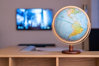 Amazon | リプルーグル 地球儀 オセアニア型 ブルーオーシャン