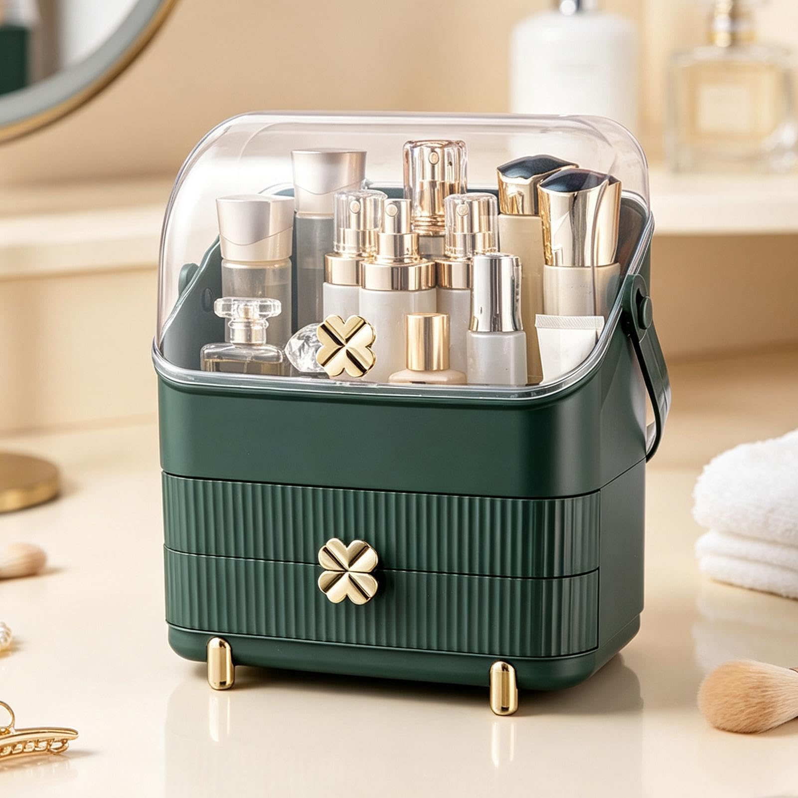 Organizador de Maquillaje para Encimera Expositora para Perfumes y Joyería