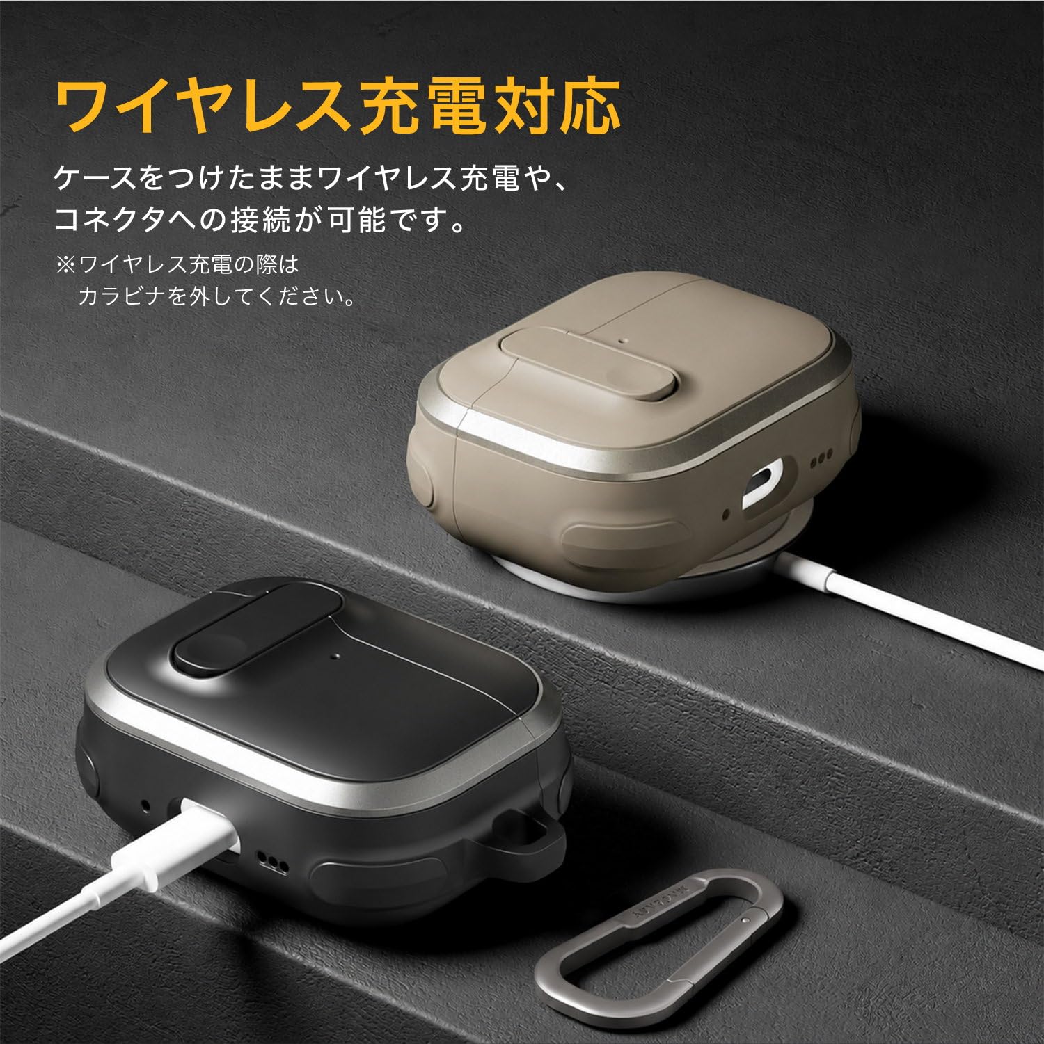 Amazon.co.jp: 【MagEasy】 AirPods Pro 3 対応 ケース 耐衝撃 ロック