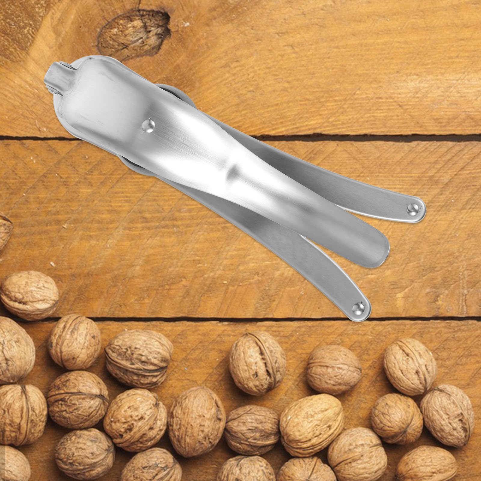 ibasenice Clip Ergonomica Argento in Inossidabile per e Castagne Alta Efficienza e Comfort per Cucina e Domestico