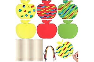 Liliful Apple Scratch Crafts for Preschool - Crafty Fun for Toddlers
