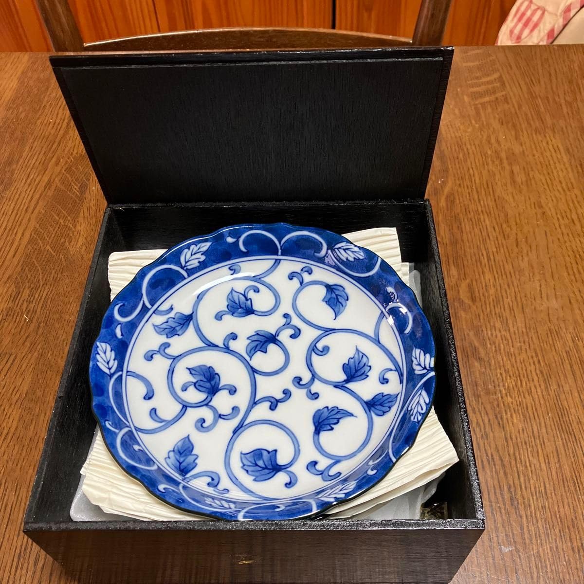 Amazon | 西洞窯 唐草 和皿 5枚セット 直径17cm 深さ3㎝ | ノー