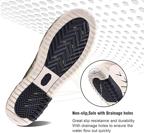 Miniatura 4 de YALOX Zapatos de agua para hombre y mujer, zapatos de natación al aire libre, playa, descalzo, secado rápido, calcetines para piscina, natación,