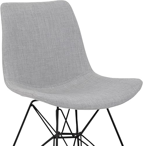 Miniatura 6 de Armen Living Silla de comedor Palmetto, gris Gris,Carbón vegetal,https://www.amazon.com/dp/undefined