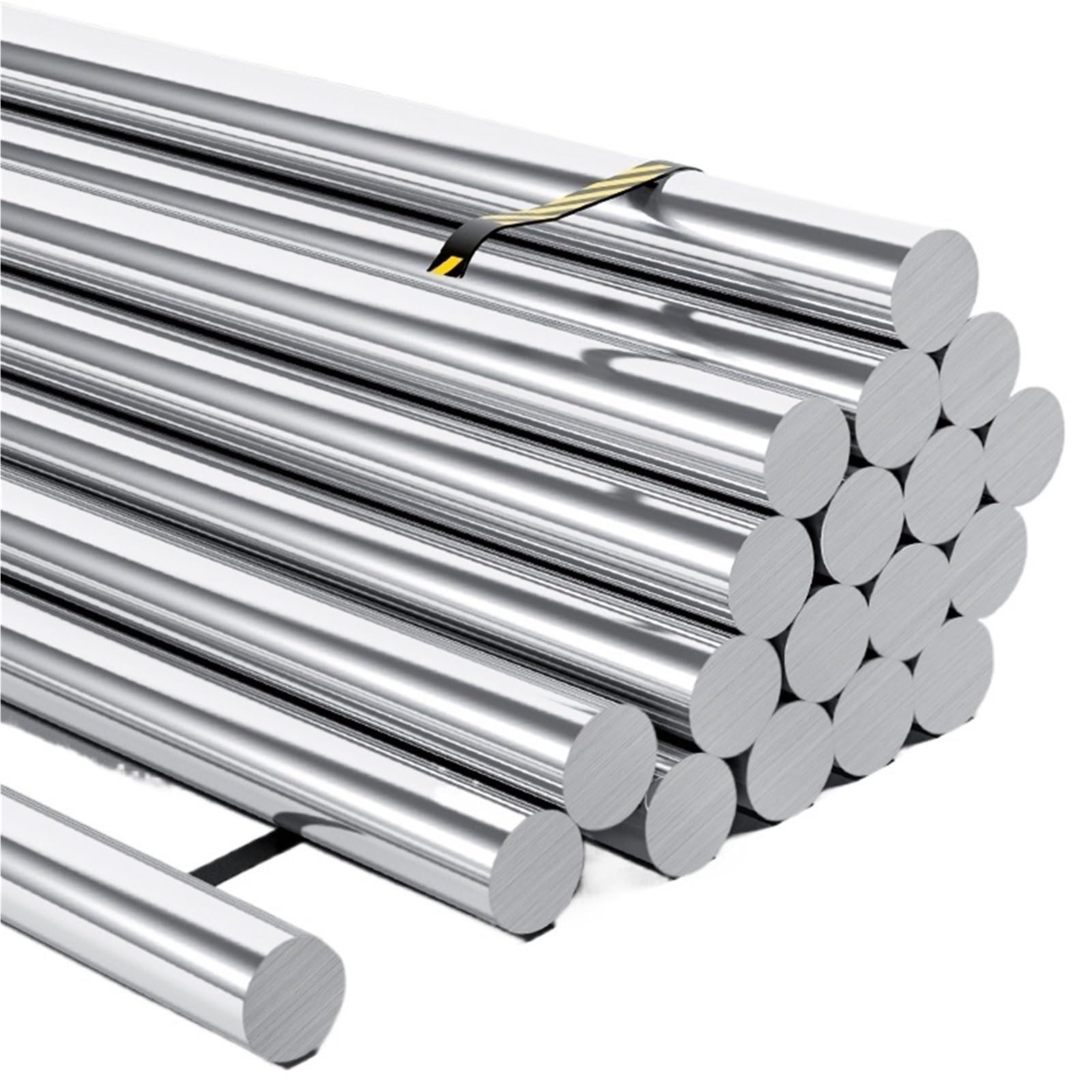 Rundstab aus Edelstahl 304 – 1–10,5 mm Durchmesser, 200–500 mm Länge, for -Drucker und Fertigungsprojekte(9.5mm 500mm)