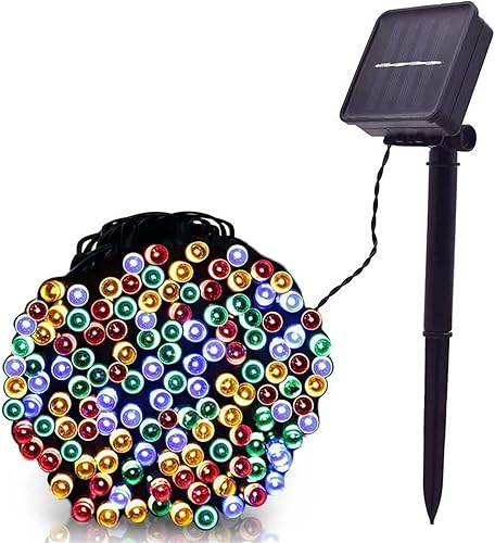 OROXCO Guirnalda de luces de estrella para decoración de Navidad al aire libre 394ft 100 luces LED para exteriores guirnalda de luces LED para