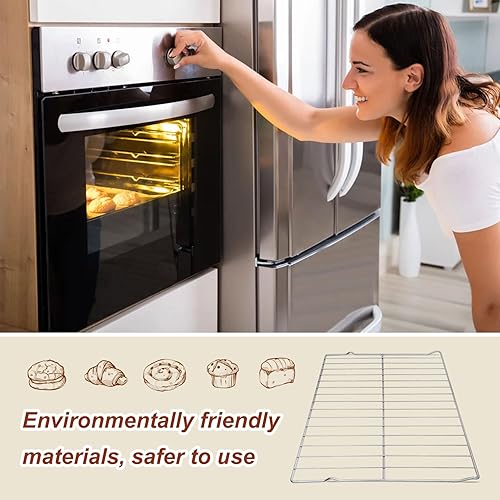 Miniatura 6 de WB48T10063 - Estante para horno compatible con GE, respetuoso con el medio ambiente y duradero, seguro y libre de contaminación, reemplaza el número