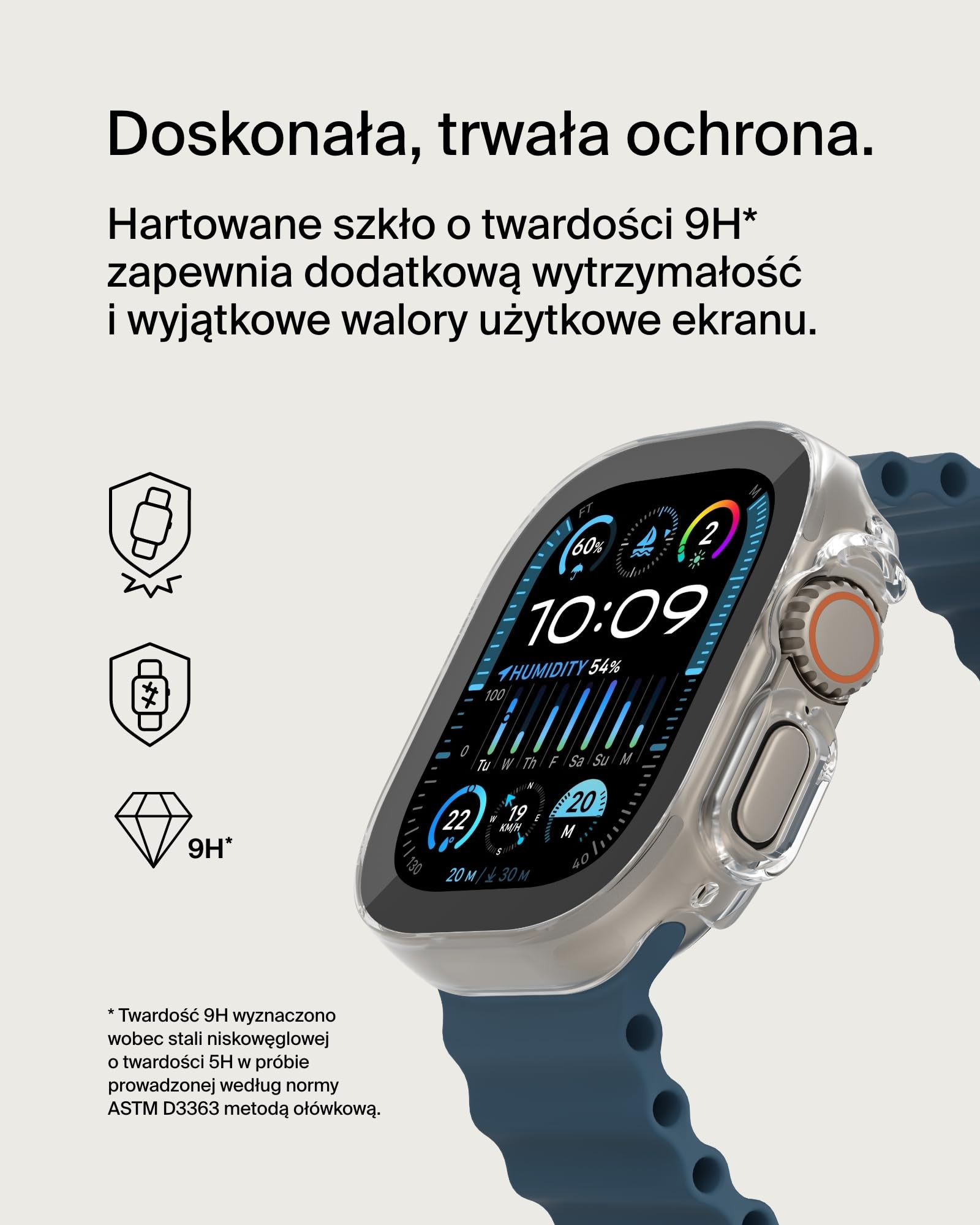Szkło Ochronne Belkin Screenforce Temperedcurve 2 W 1 Do Zegarków Apple Watch 2, Z Ochraniaczem – Osłona Ekranu Ze Szkła Hartowanego, Akcesoria Do Zegarków Apple Watch – Przezroczyste