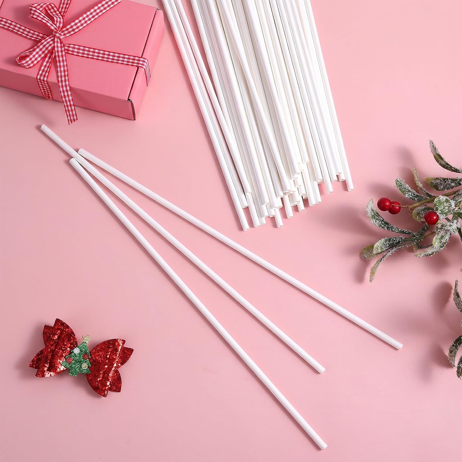 50 Pcs Cotton Candy Sticks White Cotton Candy Holder Sticks White Paper Straw Cones For Birthday Wedding Party Festivals Events Candy Making