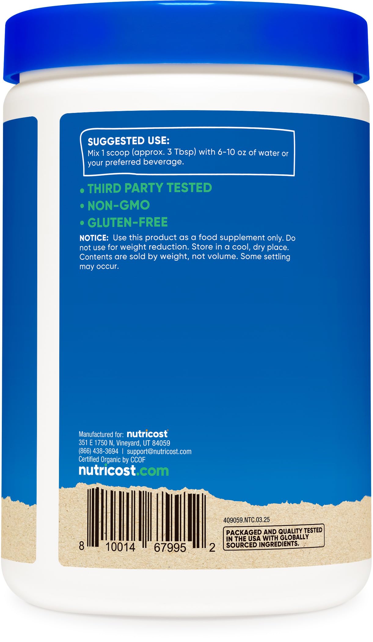 Buy USA Imported Egg Protein Powder Online In India - View #6