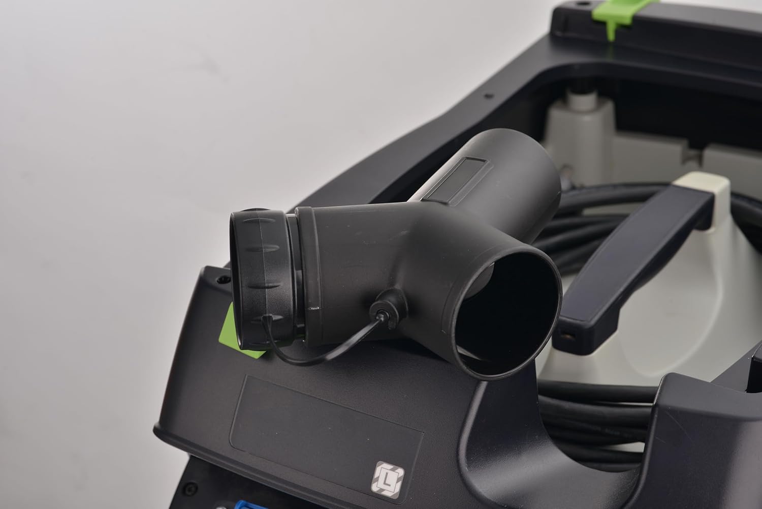 Y - Adapter with blank plug - Compatible with Festool All Dust Extractor/Vacuum Separator Connector,Hose Sleeve, Antistatic Y-Adapter With Blanking Plug Y-piece Fit For Festool D 50/D 36/D 27,452898