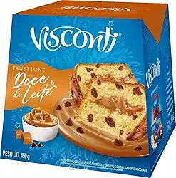 PANETTONE VISCONTI 450G DOCE DE LEITE