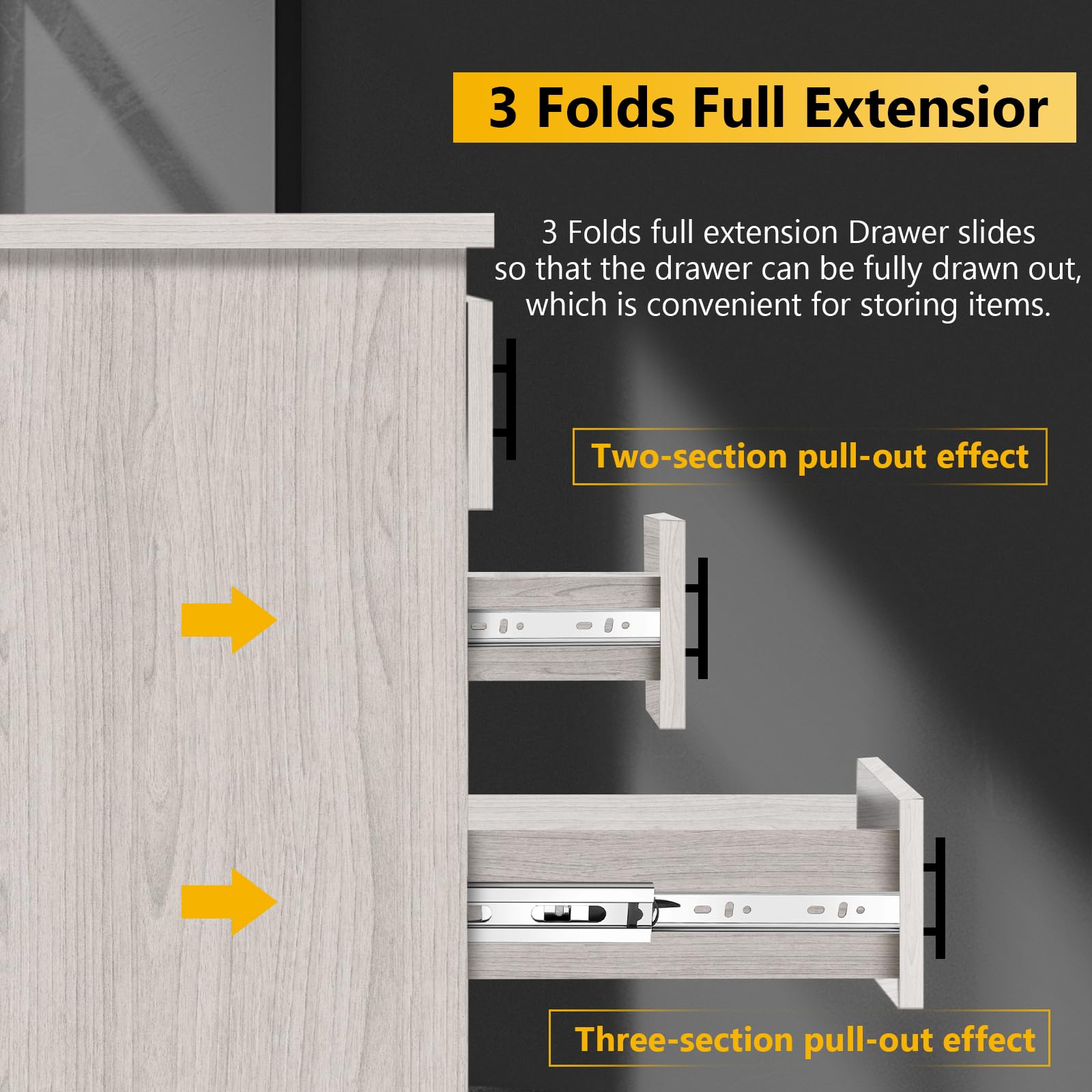 10 inch Ball Bearing Drawer Slides 6 works (12pcs), 100LB Capacity - Image 3