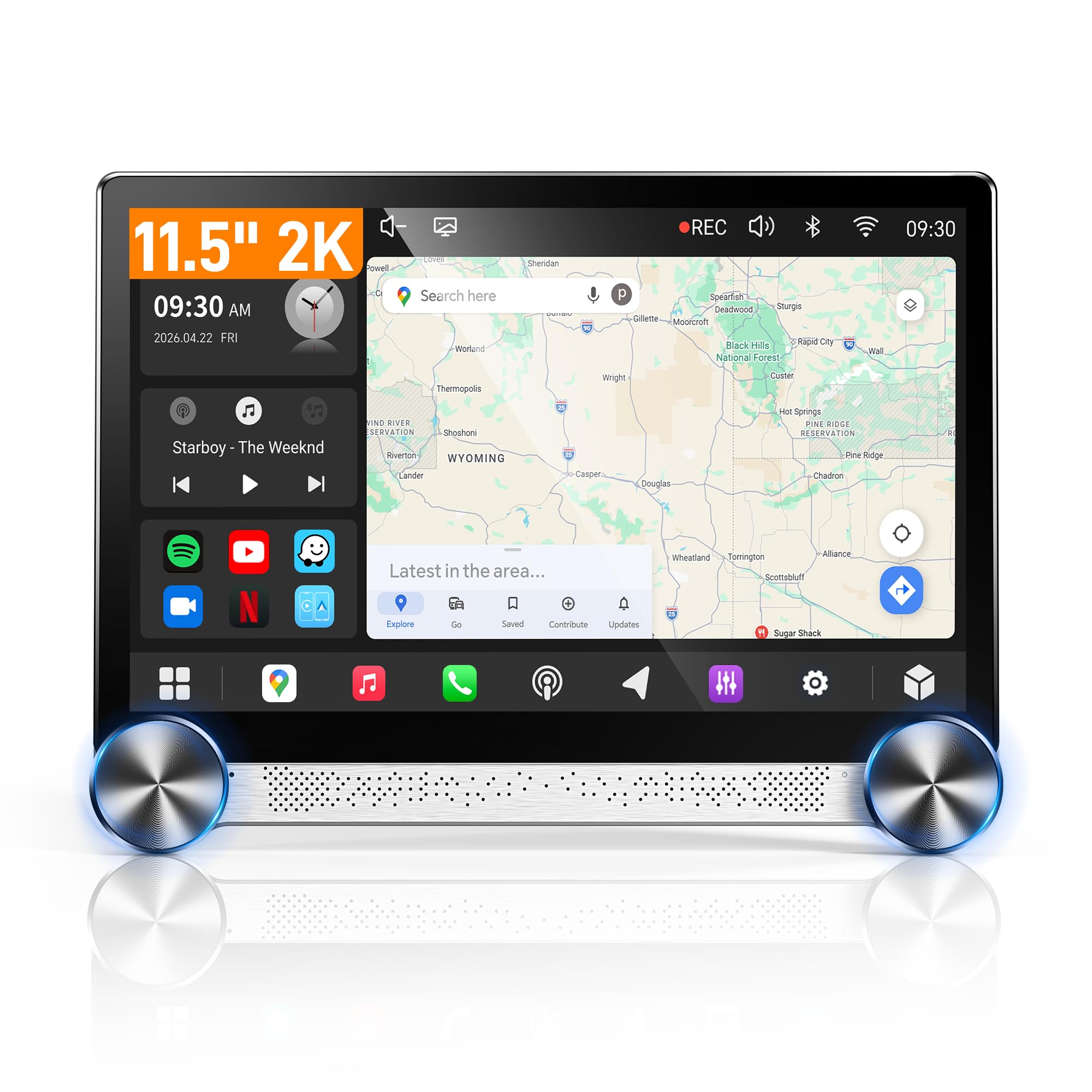 Amazon.com: ATOTO S8 Gen4 11.5'' 2K QLED Android Double DIN Car