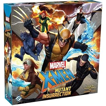 Fantasy Flight Games X-Men Mutant Insurrection Board Game 1-6 Players Ages 14+ 60-120 Minutes Playing Time