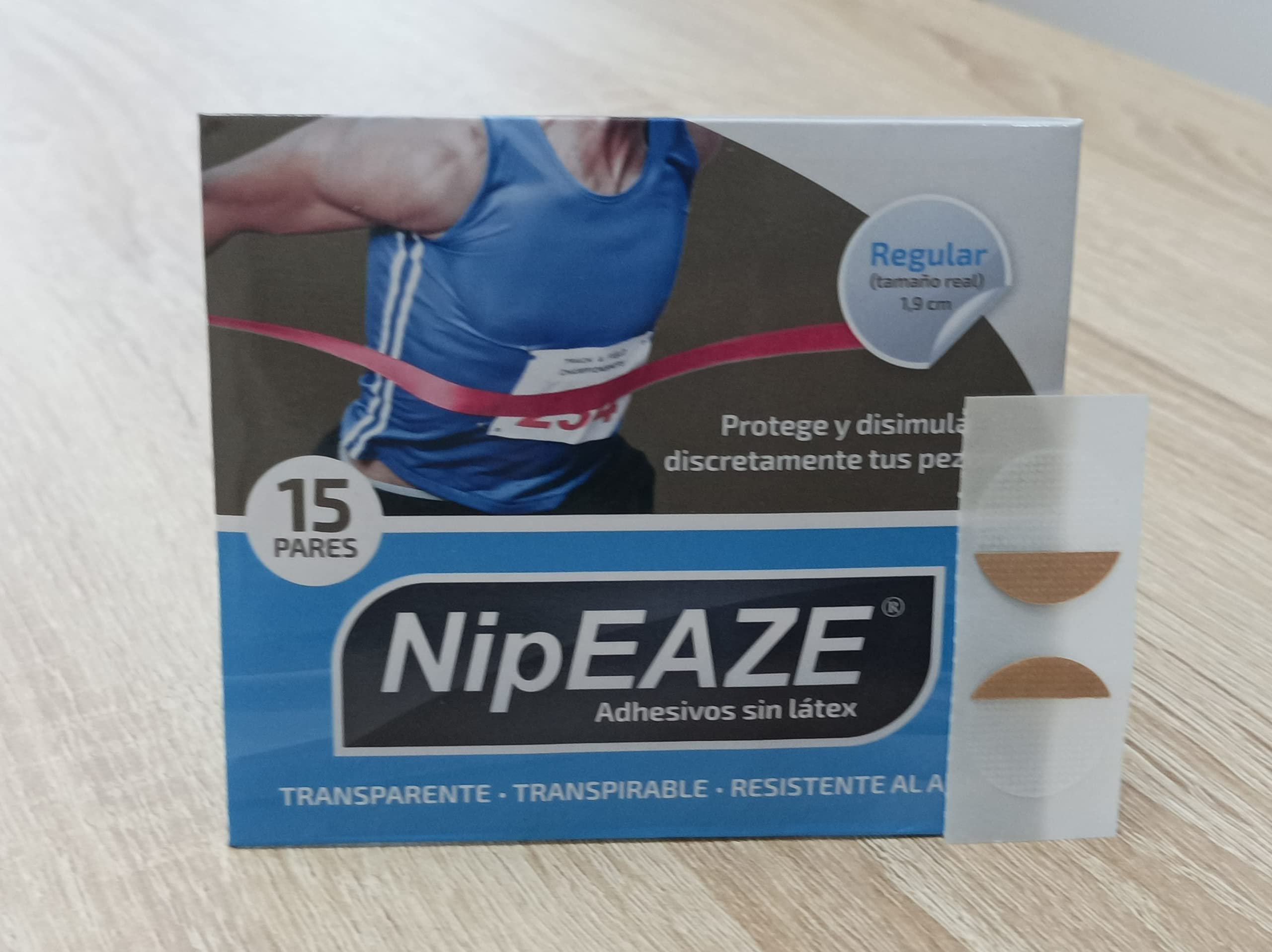 Adamson – 100 Pezoneras Hombre (50 Pares) – Cubre Pezones Deportivos Para Running & Fitness – Protector De Pezón Hombre Antirrozaduras – Nipple Covers Men