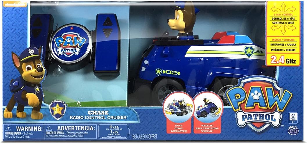 Paw Patrol My First RC Chase Rescue Racer Remote Control for Ages 3 and Up