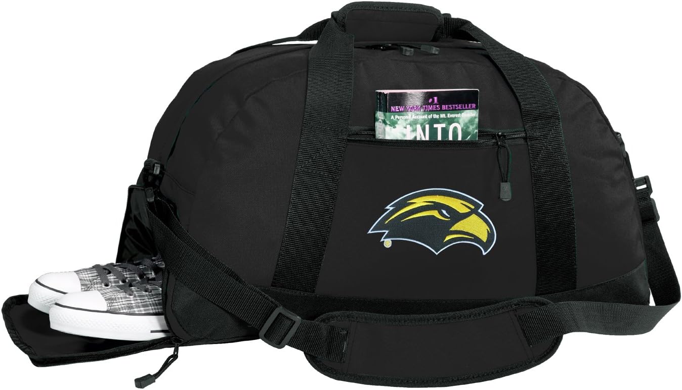 Southern Miss Duffel Bag - USM Southern Miss Eagles Gym Bags w/SHOE POCKET