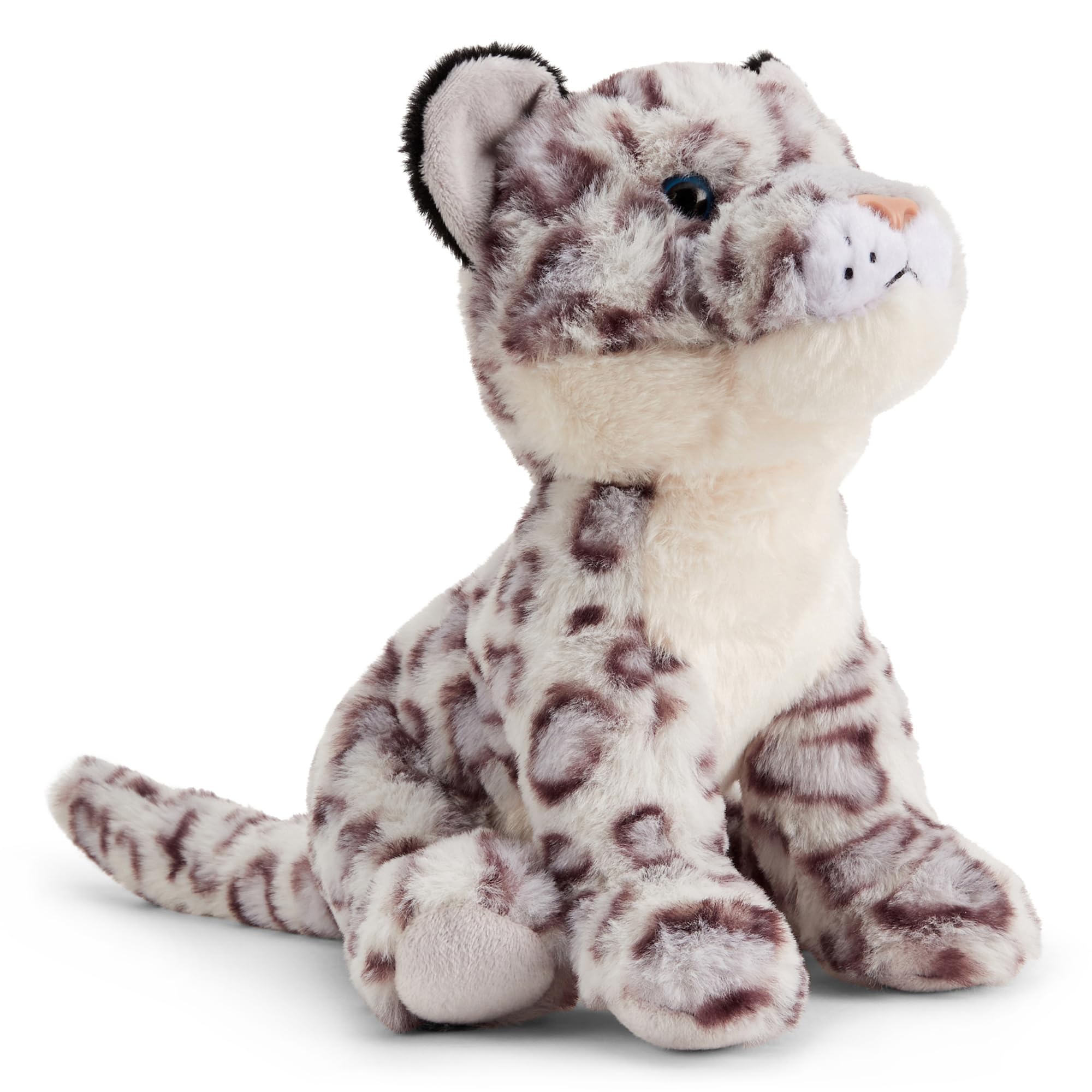 Zappi Co Sage the Snow Leopard Plush Toy (22cm) Mountain Cat Mate - Soft, Cuddly, 100% Recycled - Elusive Highland Friend