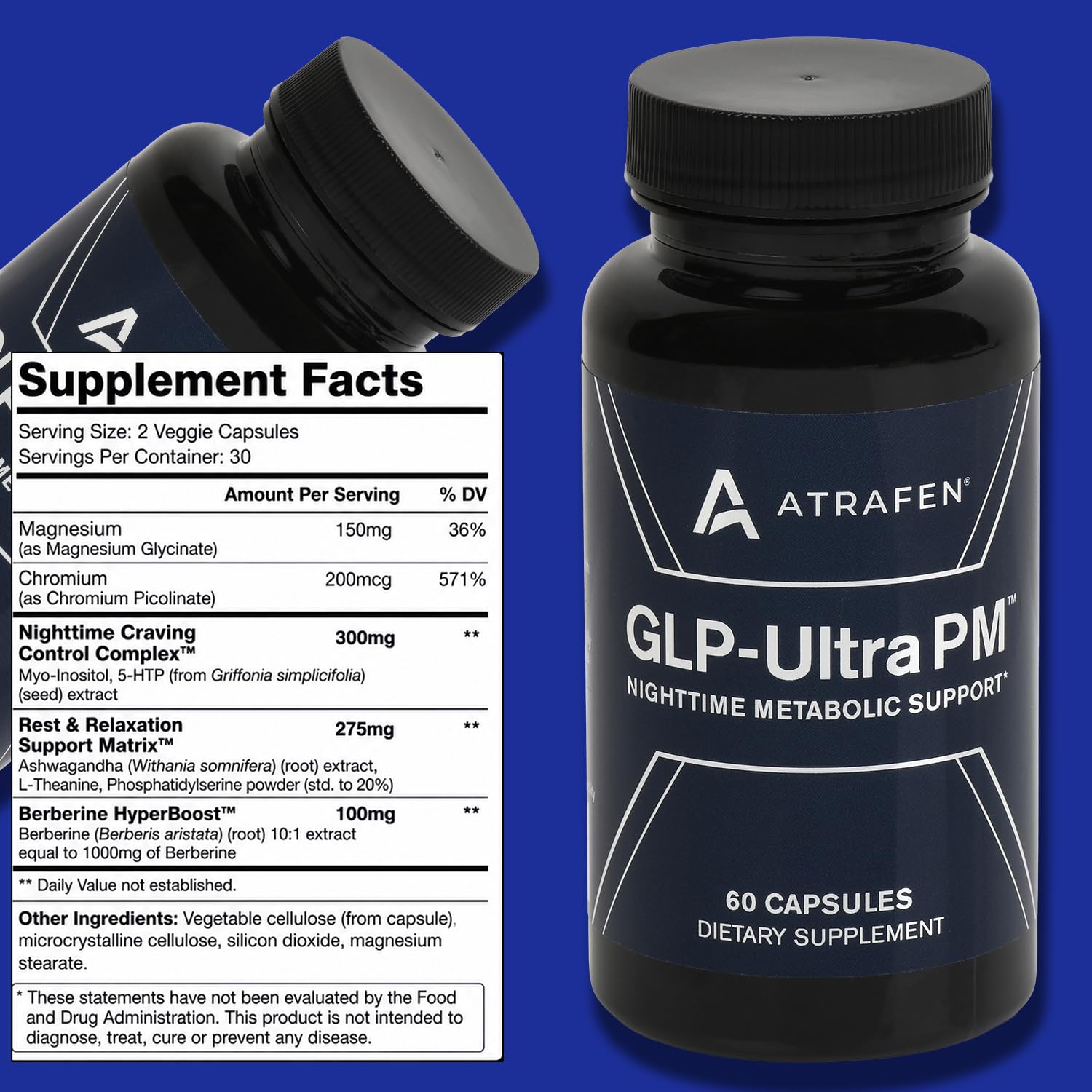 GLP Ultra PM PM Diet Pill for Cravings, Weight Loss & Sleep — Amazon image 2