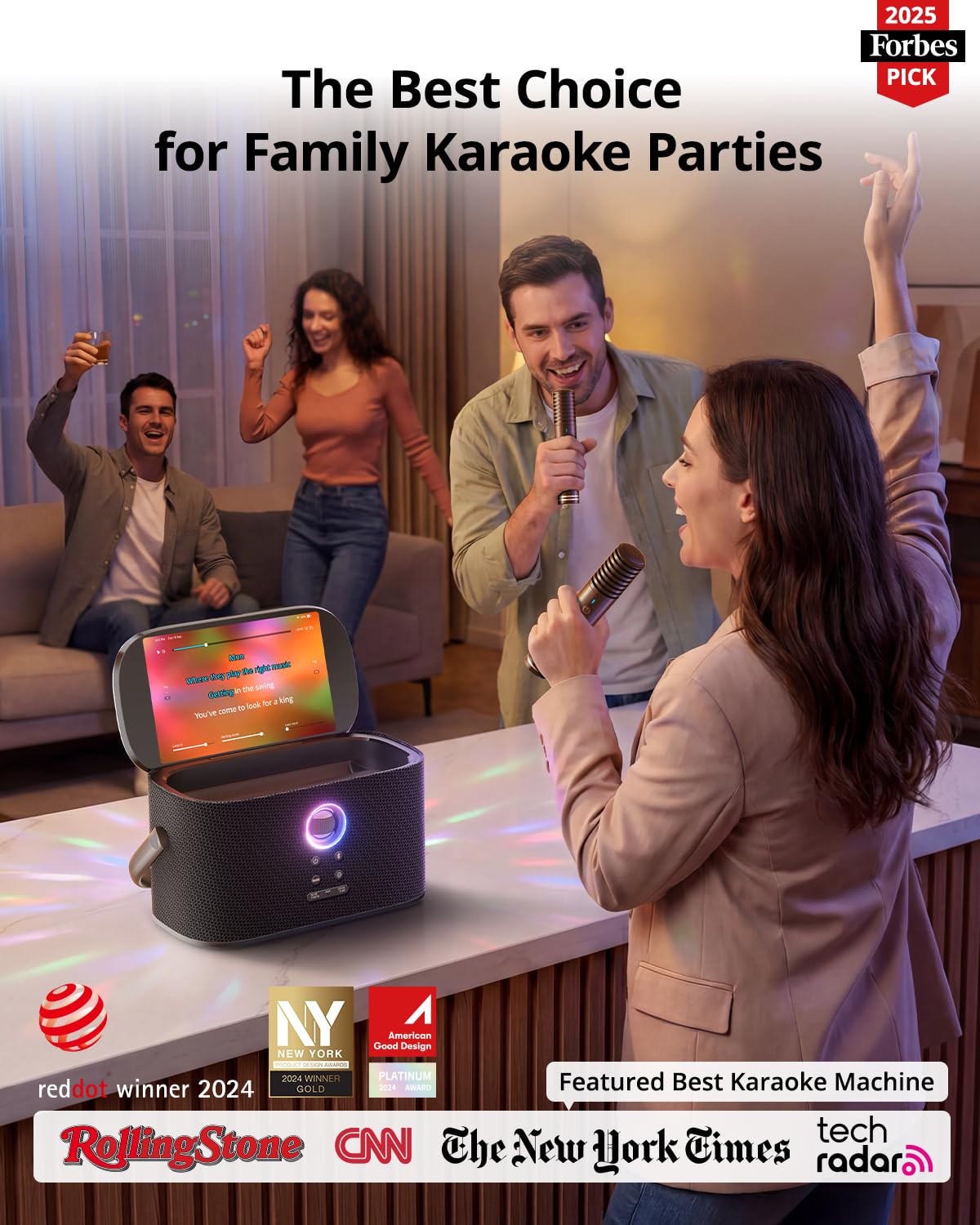 Ikarao Portable Karaoke Machine for Adults Reviews - Dettaglio