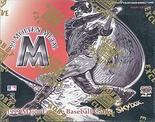 1999 Fleer Skybox Molten Metal Baseball Hobby Box