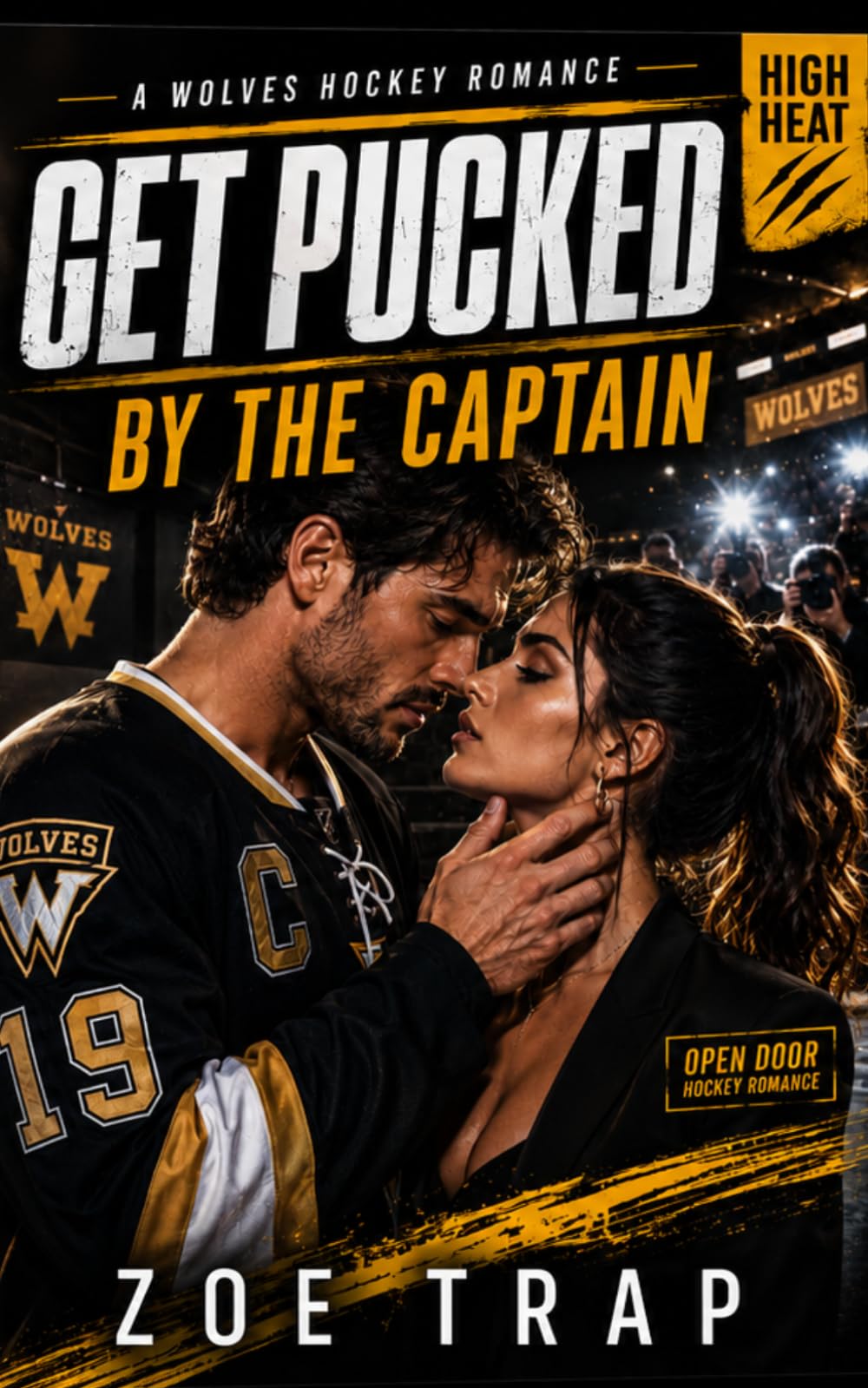 Get Pucked by the Captain (Get Pucked: A Dark & Dirty Hockey Romance Series)