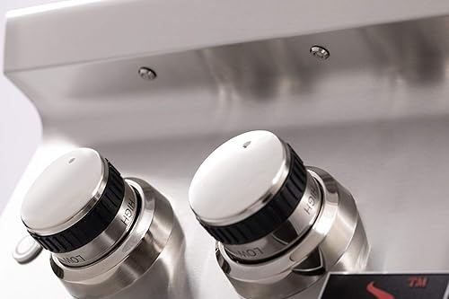 Miniatura 4 de Bonfire Cocina al aire libre con quemador de doble cara integrado para isla de barbacoa, incluye kit de gas natural, acero inoxidable 304, CBADSB