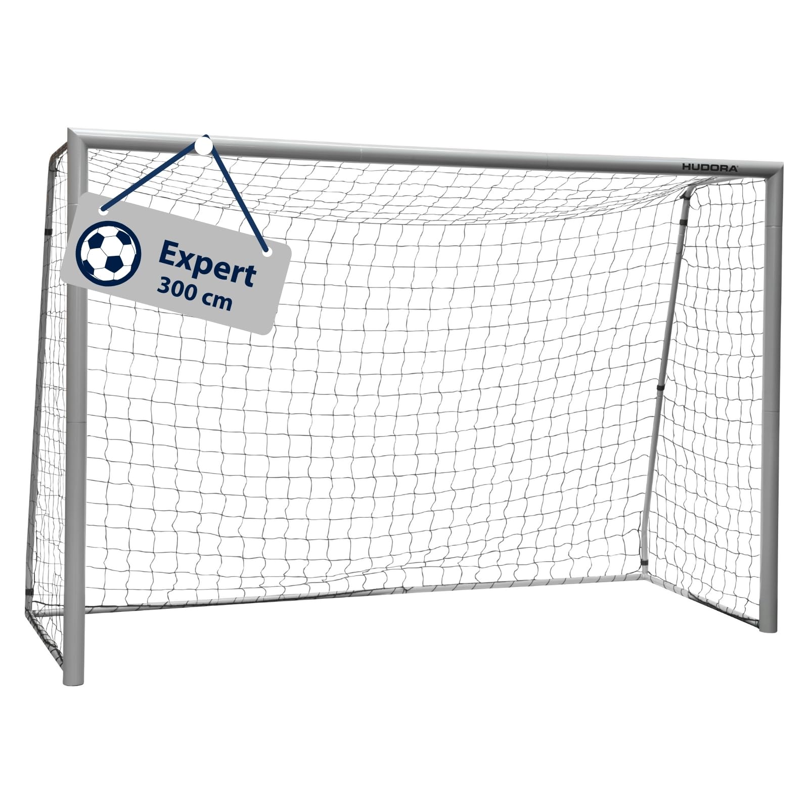 HUDORA Fußballtor Expert – Großes Outdoor-Tor für Kinder & Erwachsene
