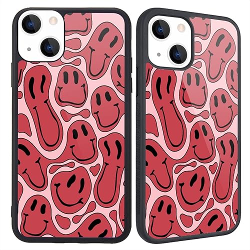 Miniatura 22 de MAYCARI Funda compatible con iPhone 13, diseño de dinosaurio de dibujos animados azules para niñas y mujeres, diseño de animales lindos animales