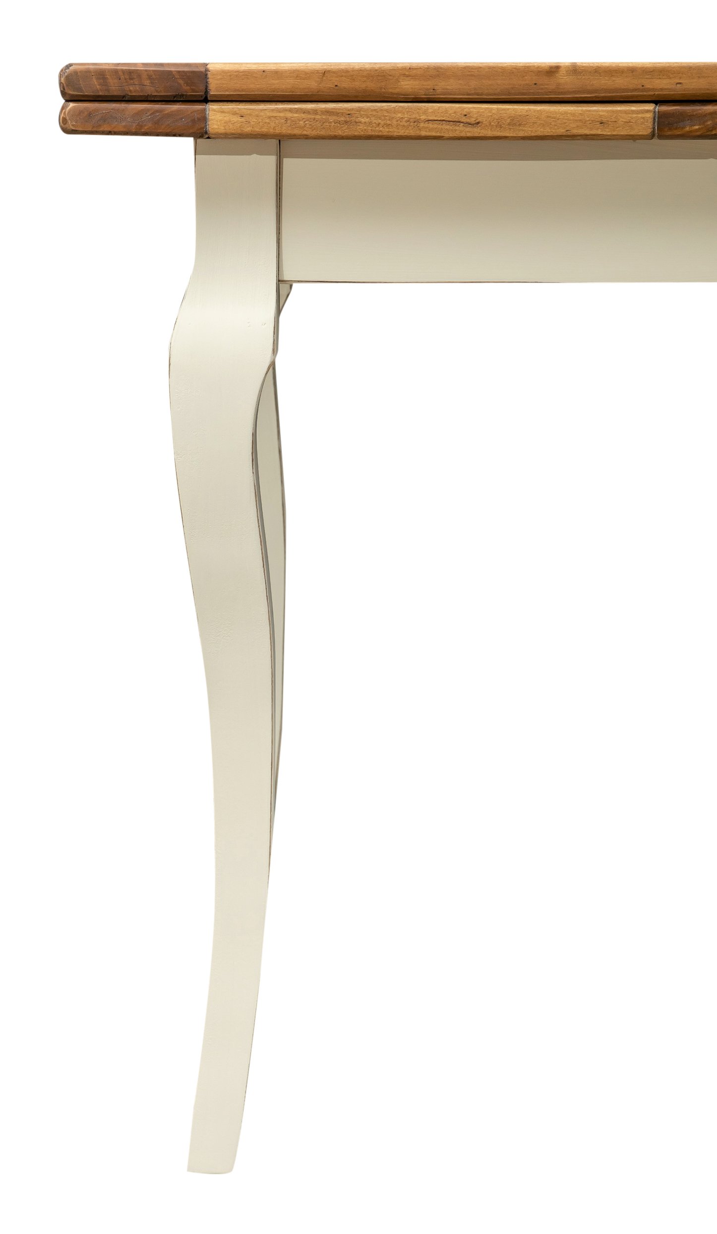 Biscottini Mesa Extensible Comedor 140 x 80 cm | Mesa de Cocina Extensible de Madera Maciza