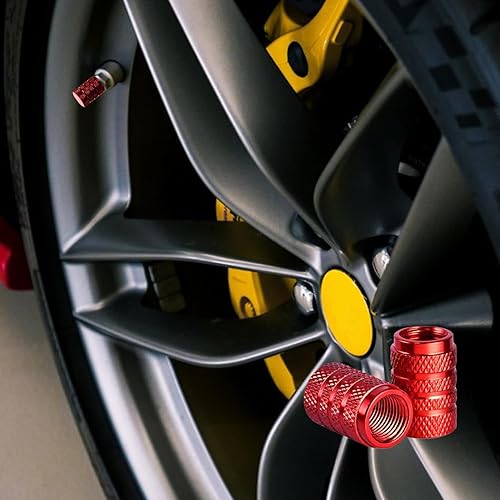 Miniatura 7 de Tire Valve Stem Caps,Black,tire caps,8pcs,with O Rubber Seal,Corrosion Resistant,No air Leaking,Dustproof,Universal Stem Covers for Cars Trucks