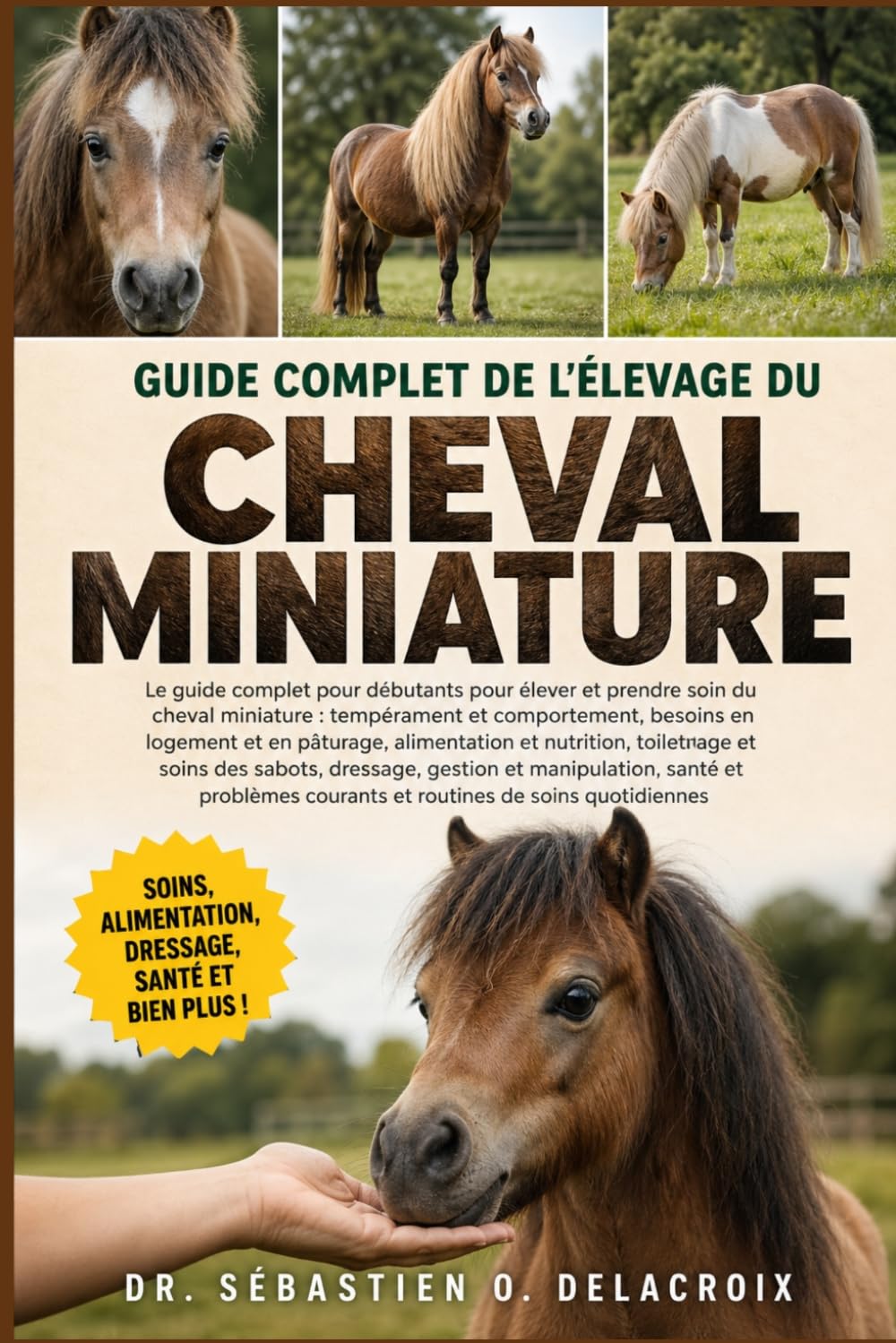 GUIDE COMPLET DE L’ÉLEVAGE DUCHEVAL MINIATURE: Le guide complet pour débutants pour élever et prendre soin du cheval miniature : tempérament et ... courants et routines de soins quotidiennes
