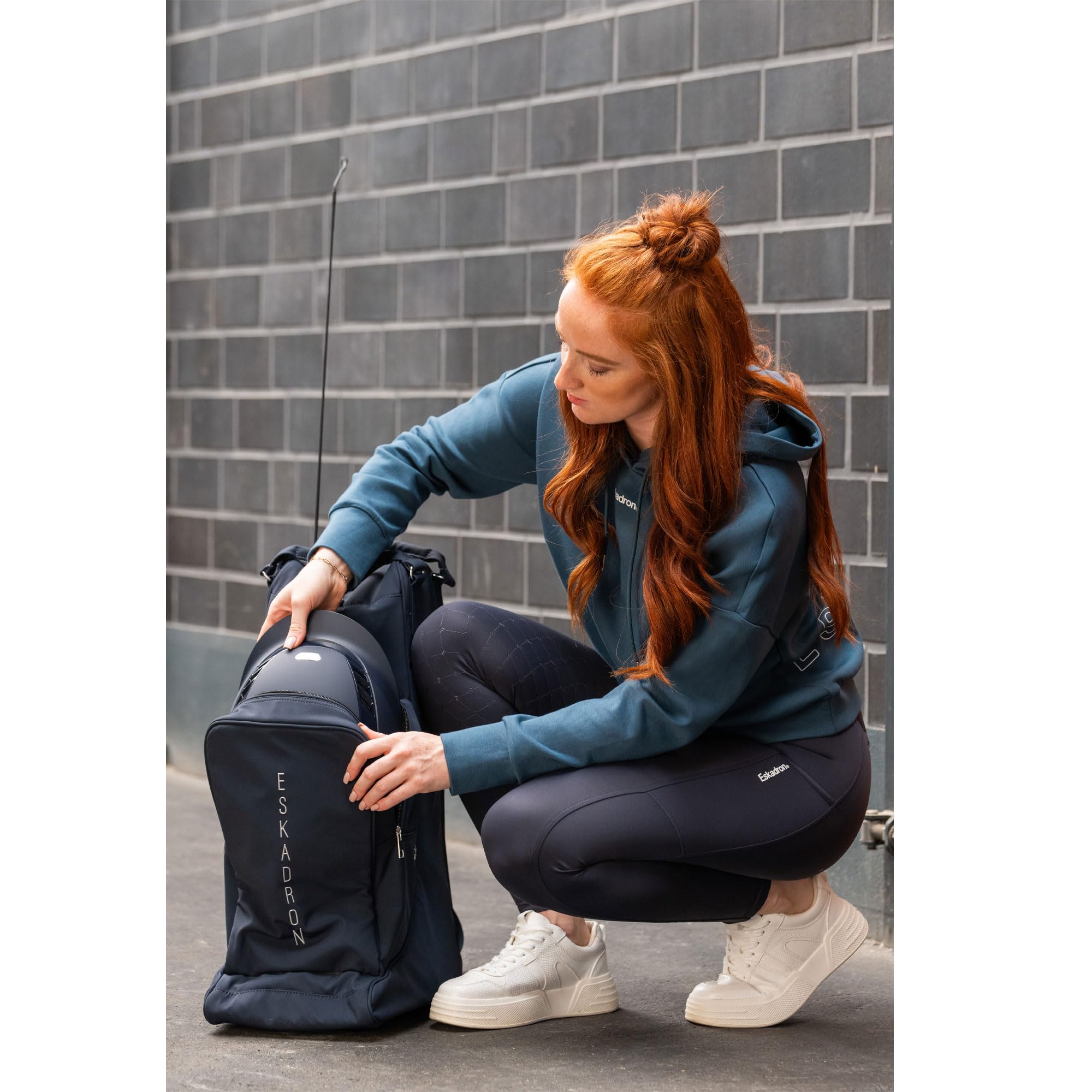 Eskadron Softshell Stiefel- & Helmtasche Navy Classic Sports
