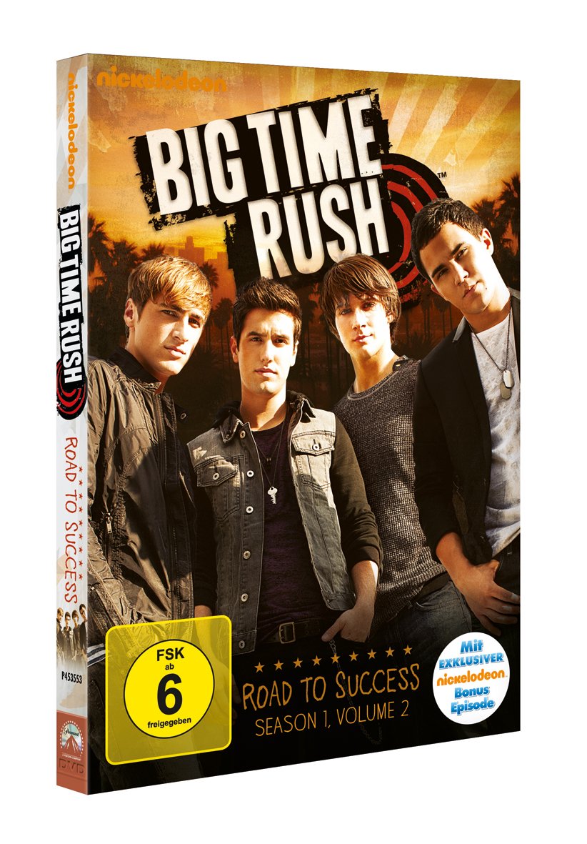 Big Time Rush Season 1 Volume 2 2 DVDs