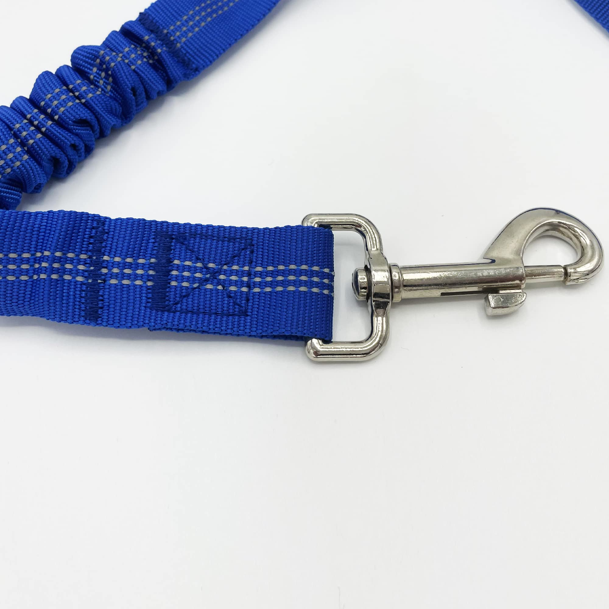 Anti Shock Bungee Universal Seatbelt For Dogs Pets Car Travel Dog Accessories Adjustable Elastic Strap Safety Harness Restraint Lead (Grey