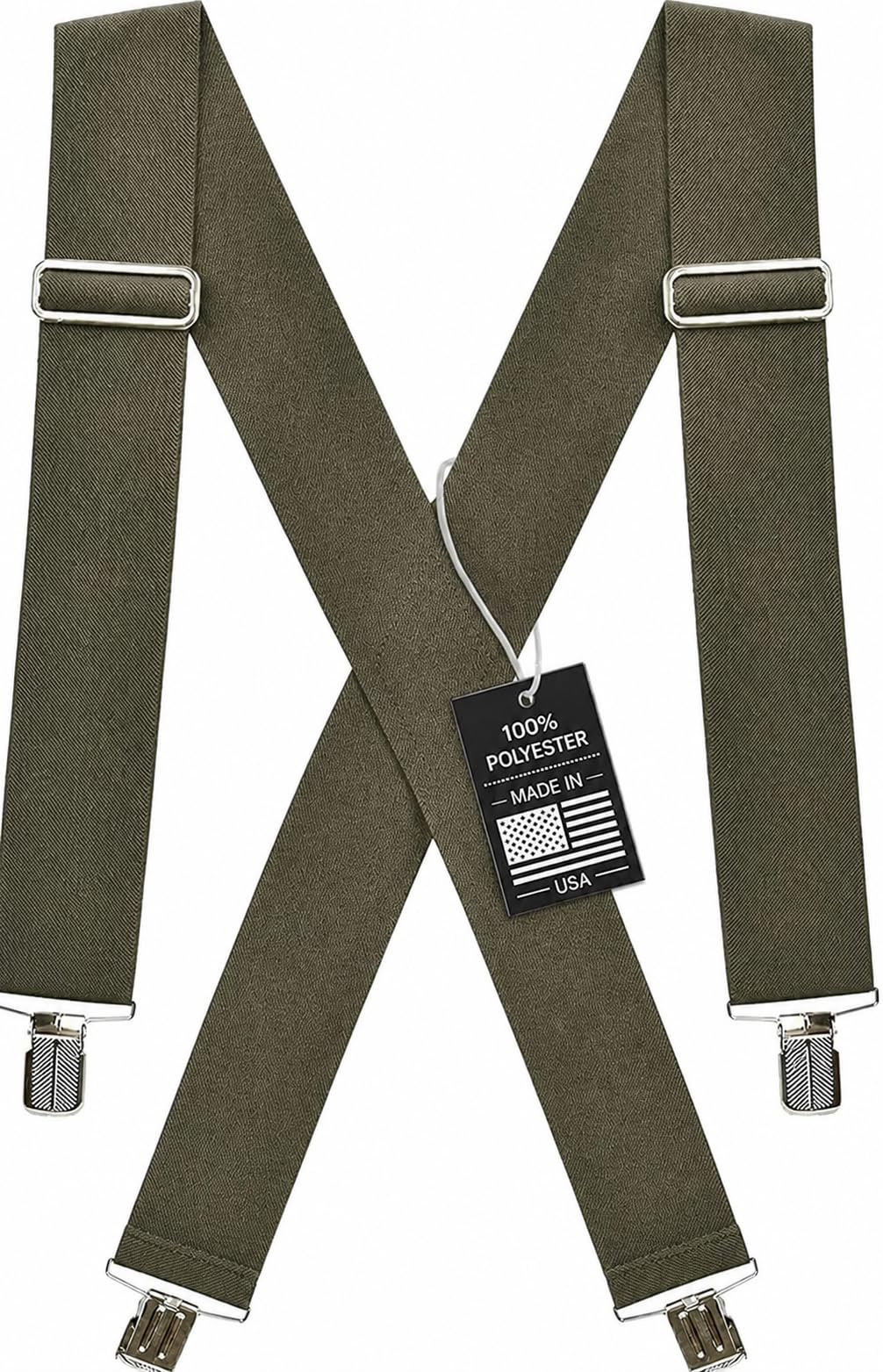 HOLD'EM Suspenders for Men – Mens Suspenders Heavy Duty, Work Suspenders for Men, Jeans, Big and Tall, Seniors