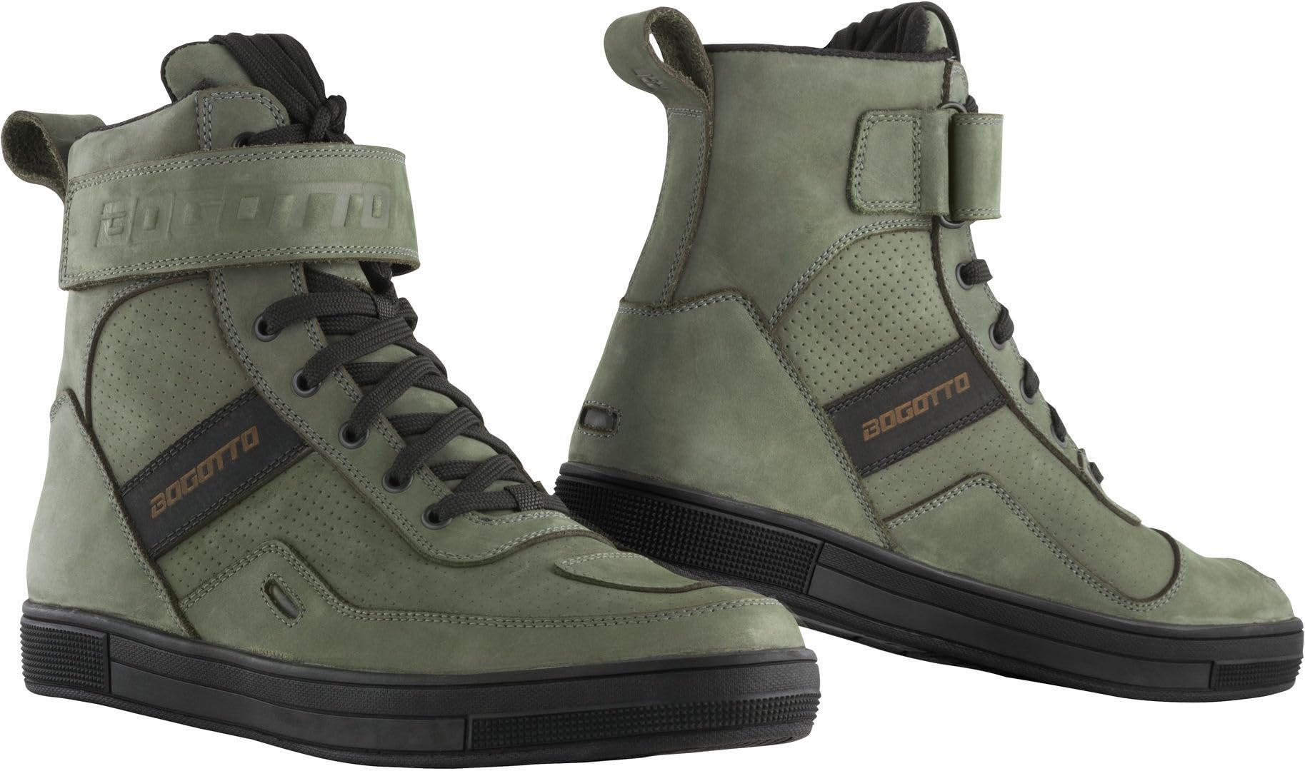 Bogotto Denton scarpe da moto impermeabili traforate, grigio, 37