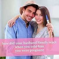 Vista 2 de Barra de prueba de embarazo falsa Always Turns Positive Pregnancy Test Stick Broma de embarazo, paquete de 2, rosa