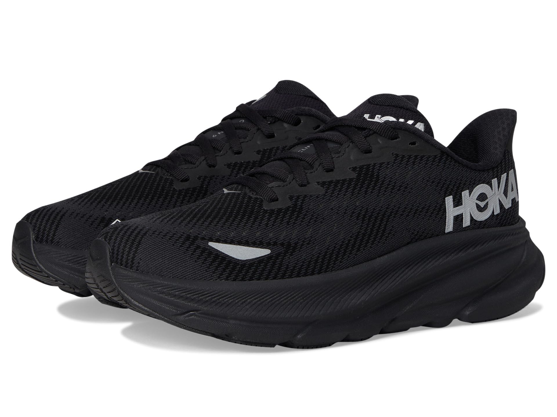 HOKA ONE ONE 1141490F-BBLC Clifton 9 GTX Women Black/Black UK 4