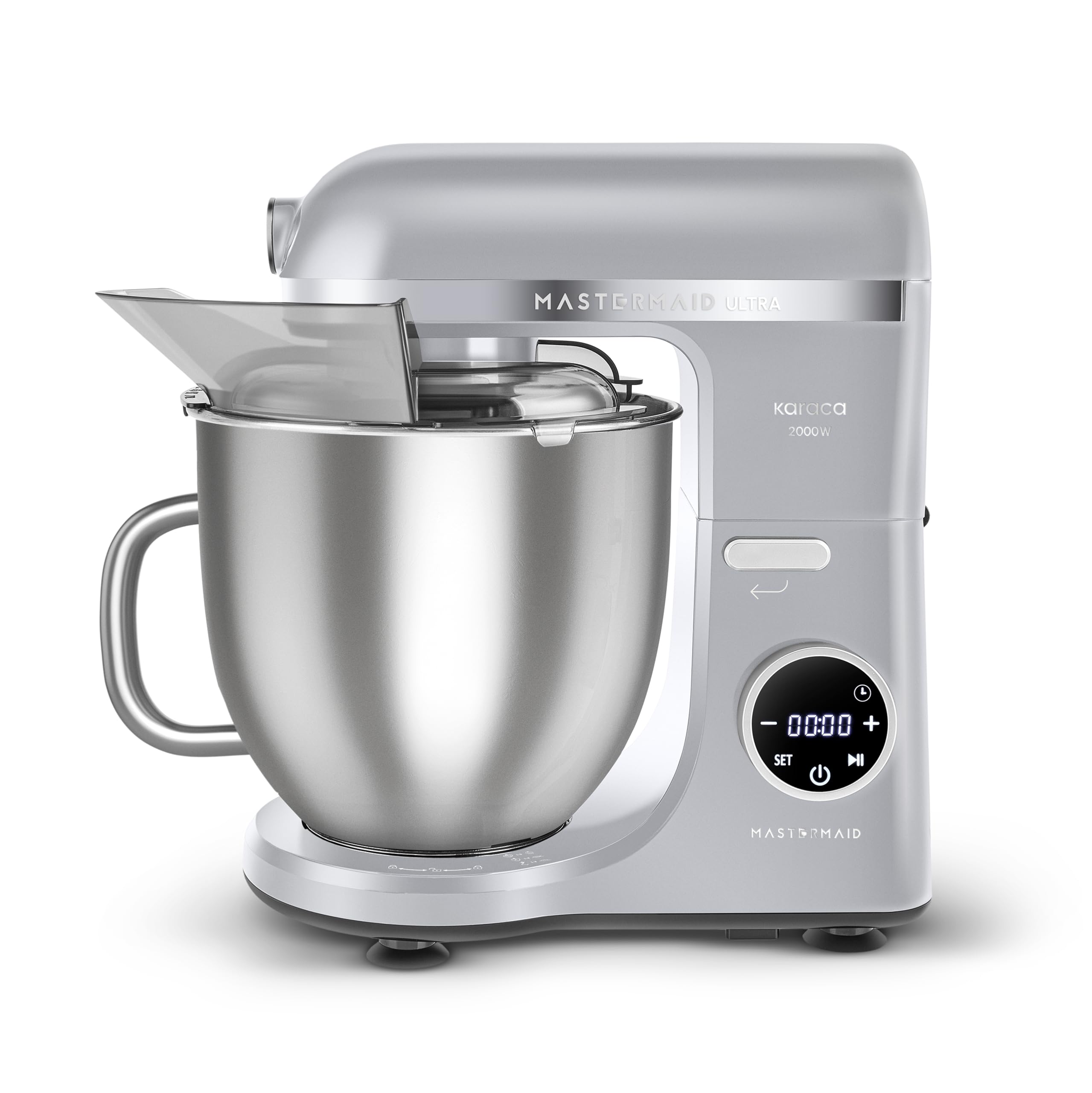 KARACA Mastermaid Chef Ultra D2000 Mutfak Şefi, Silver