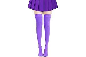 Starfire Thigh-High Cosplay Stockings: Radiant Legwear for Captivating Performances